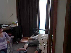 Horny Asian Couple Intense Doggystyle Hotel Fuck