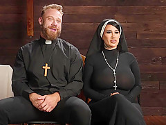 Nun punishes Father for sins